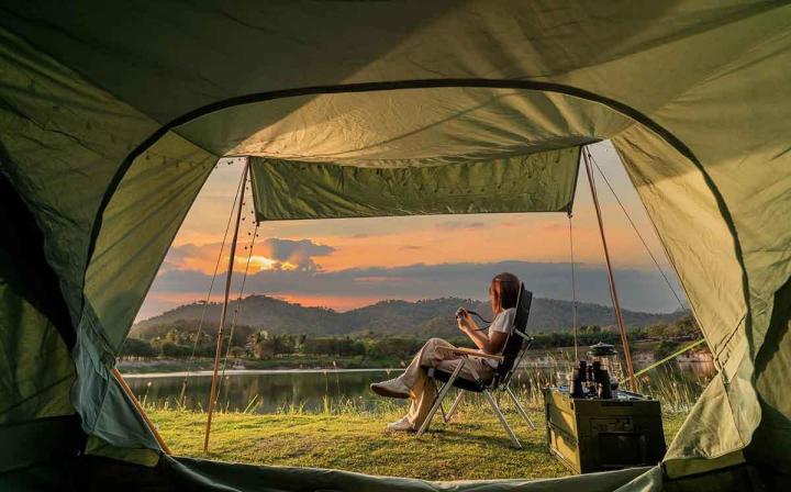 Camping à la campagne, Longny-au-Perche